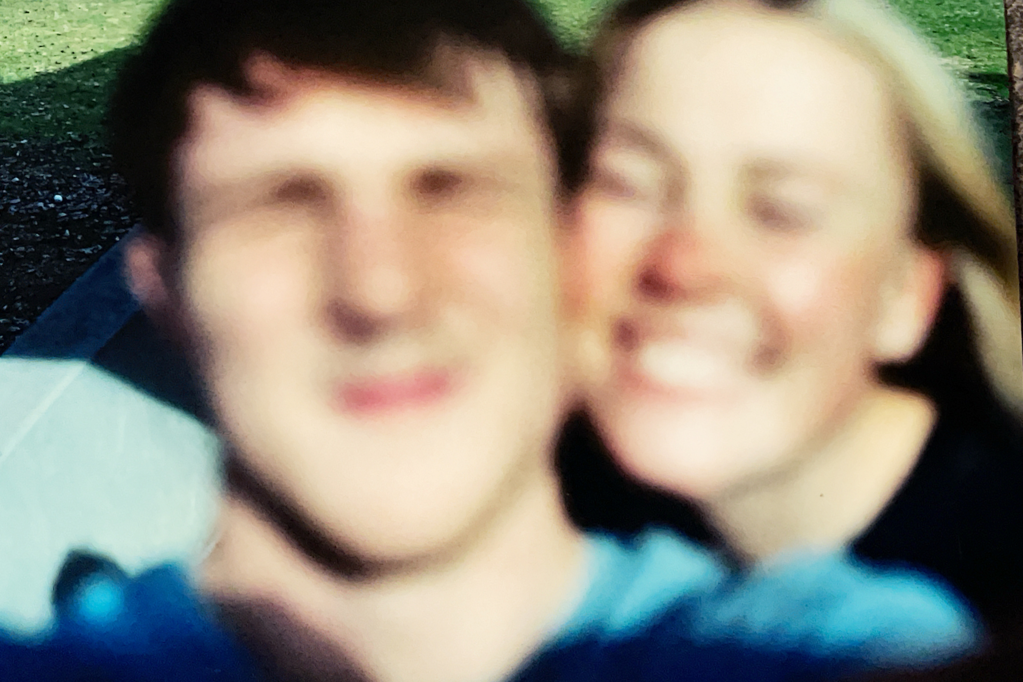 Kodiak and Cailtin taking a film selfie